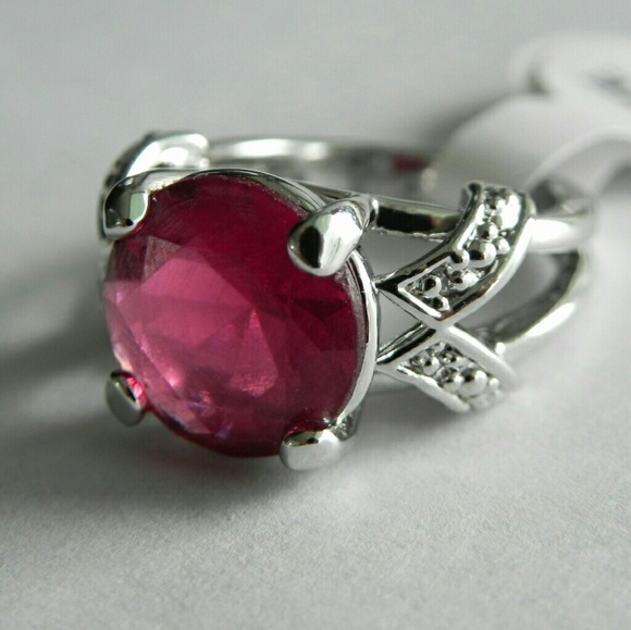 3.77 CTW Pink Tourmaline Ring Size 6 ( US ) - Picture 7 of 8